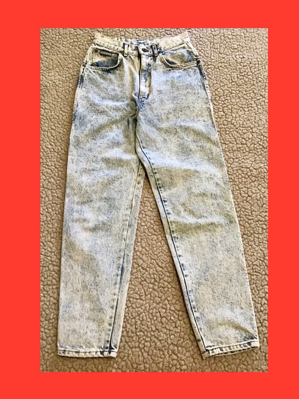 Vintage Acid Wash Highrise Jeans